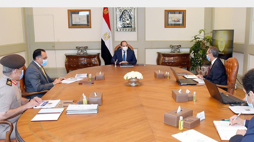 الرئيس عبد الفتاح السيسي يوجه بصياغة منظومة إلكترونية حديثة لتنظيم البناء العقاري واستغلال الأراضي 08/09/2020