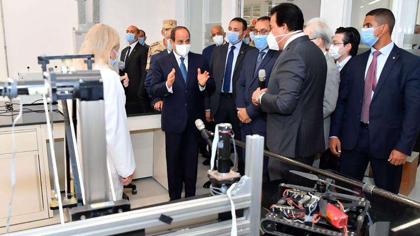 الرئيس عبد الفتاح السيسي يفتتح عدد من مشروعات وزارتي التعليم العالي والتربية والتعليم 16-9-2020