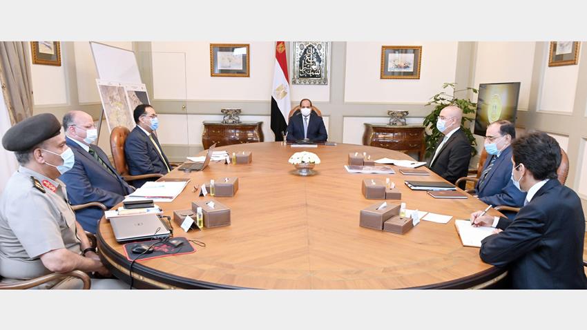 Le Président Al-Sissi examine le plan du développement des bidonvilles