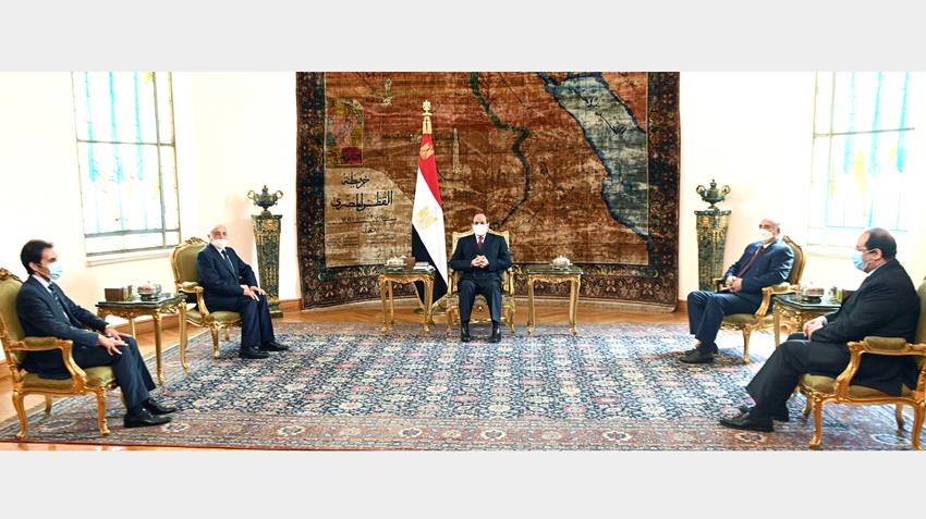 الرئيس عبد الفتاح السيسي يستقبل رئيس مجلس النواب الليبي وقائد الجيش الوطني الليبي 23/9/2020