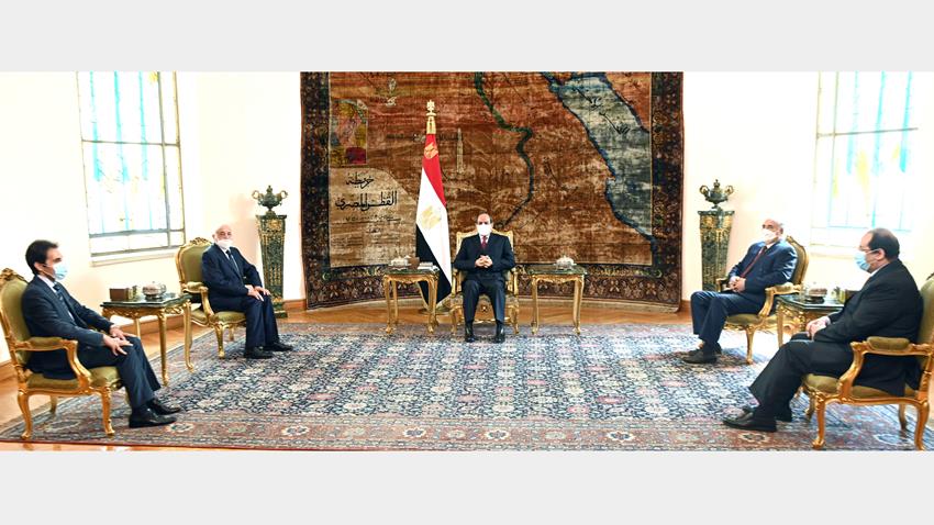 الرئيس عبد الفتاح السيسي يستقبل رئيس مجلس النواب الليبي وقائد الجيش الوطني الليبي 23/9/2020