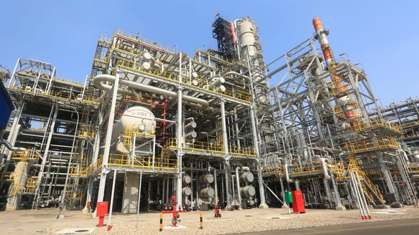 افتتاح مصفاة المصرية للتكرير بمسطرد
