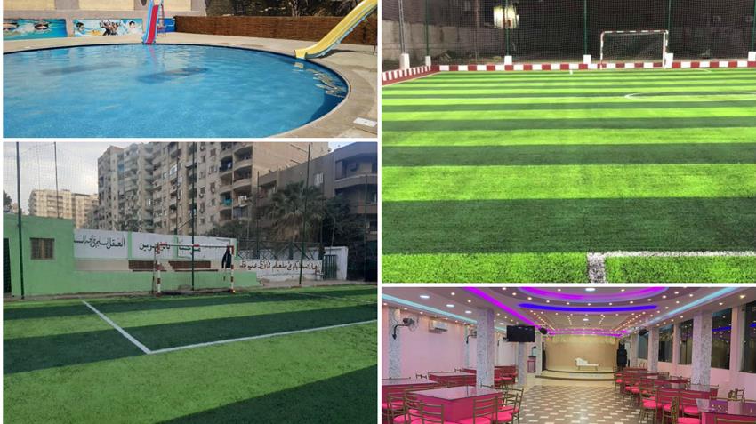 إنشاء وتطوير ٦ مشروعات استثمارية بمراكز الشباب بالجيزة