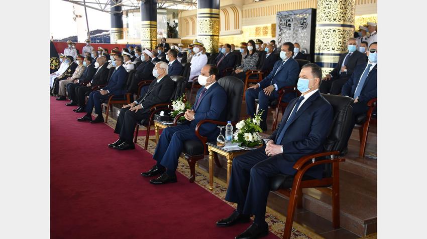 الرئيس عبد الفتاح السيسي يشهد حفل تخرج دفعة جديدة من طلبة كلية الشرطة 15/10/2020