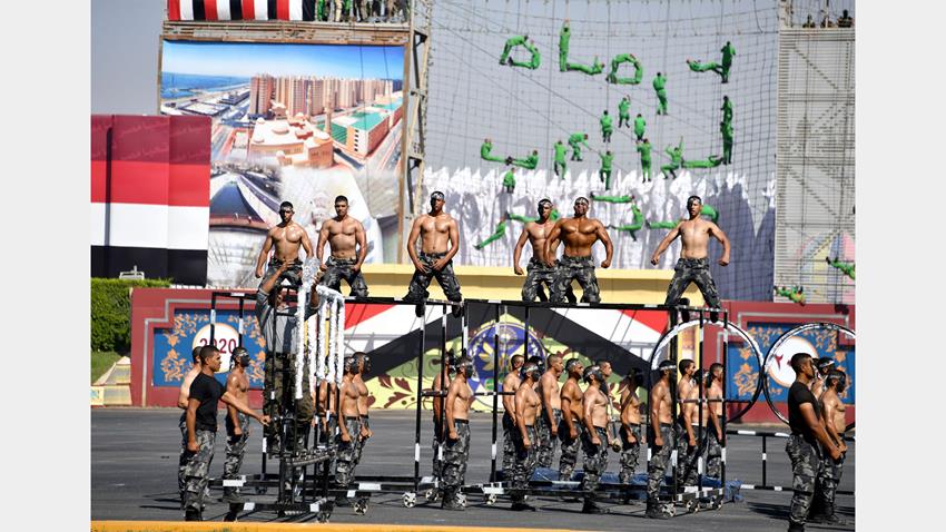 الرئيس عبد الفتاح السيسي يشهد حفل تخرج دفعة جديدة من طلبة كلية الشرطة 15/10/2020