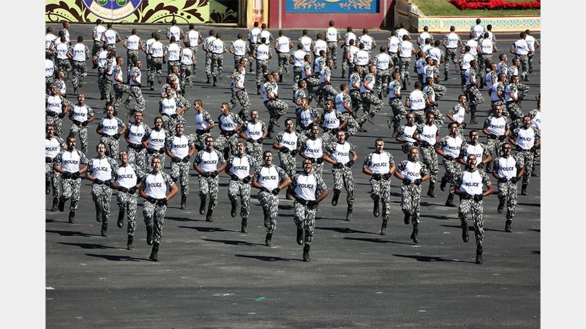 الرئيس عبد الفتاح السيسي يشهد حفل تخرج دفعة جديدة من طلبة كلية الشرطة 15/10/2020