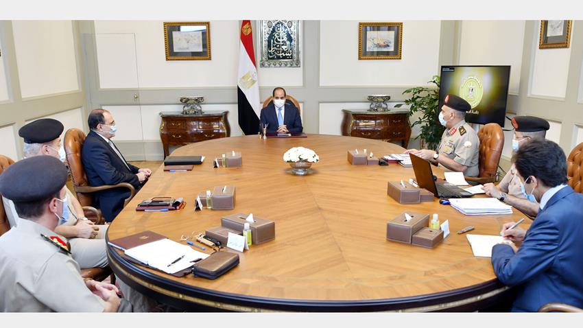 الرئيس عبد الفتاح السيسي يطلع على تطورات سير العمل بالعاصمة الإدارية