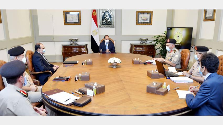 الرئيس عبد الفتاح السيسي يطلع على تطورات سير العمل بالعاصمة الإدارية 19-10-2020