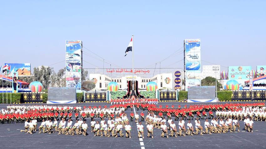 الرئيس عبد الفتاح السيسي يشهد حفل تخرج الكليات العسكرية بالكلية الحربية