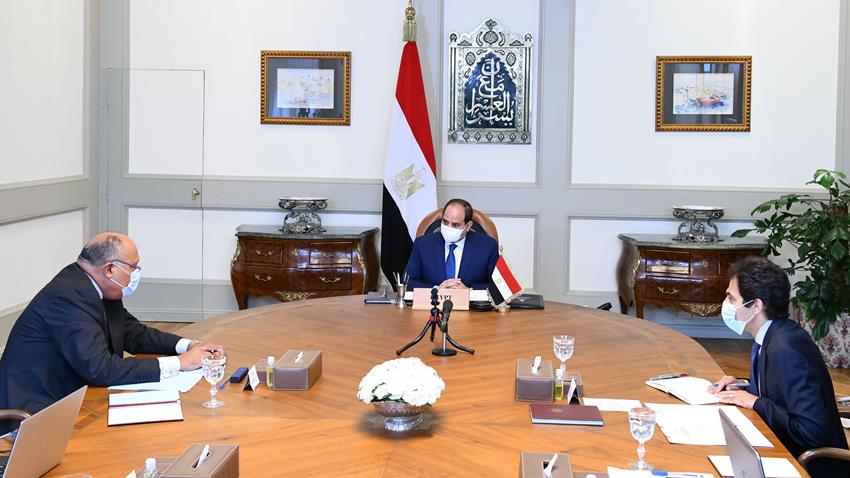 كلمة الرئيس عبد الفتاح السيسي بالاجتماع الثاني لقمة الاتحاد الأفريقي والمجموعات الاقتصادية الإقليمية 22/10/2020