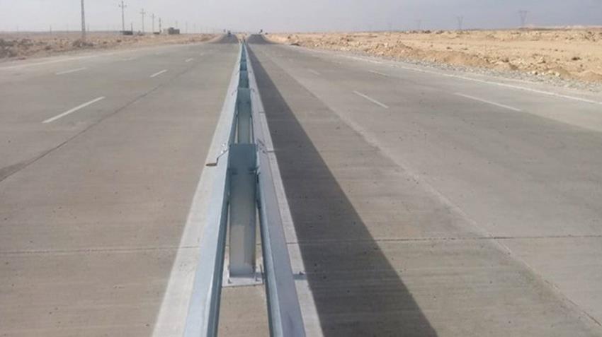 إنشاء طريق "النفق - رأس النقب" بمحافظة جنوب سيناء