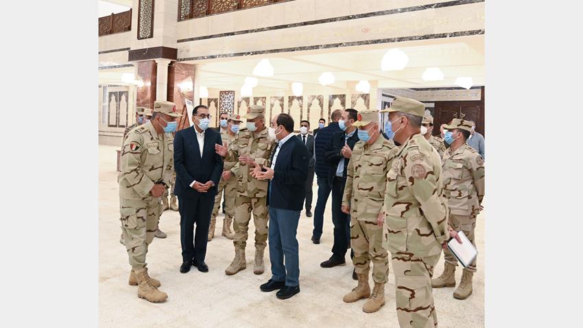 الرئيس عبد الفتاح السيسي يقوم بزيارة مقر مركز قيادة الدولة الاستراتيجي بالعاصمة الإدارية الجديدة 15-11-2020