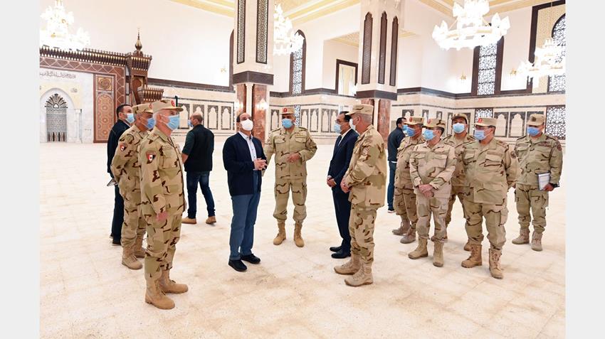 الرئيس عبد الفتاح السيسي يقوم بزيارة مقر مركز قيادة الدولة الاستراتيجي بالعاصمة الإدارية الجديدة 15-11-2020