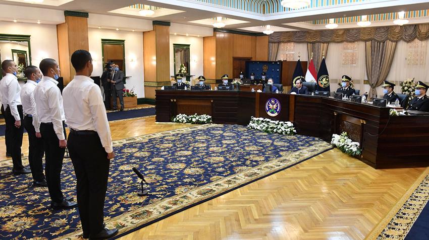 President El-Sisi Follows Up on Assessment Tests for Candidates of Police Academy
