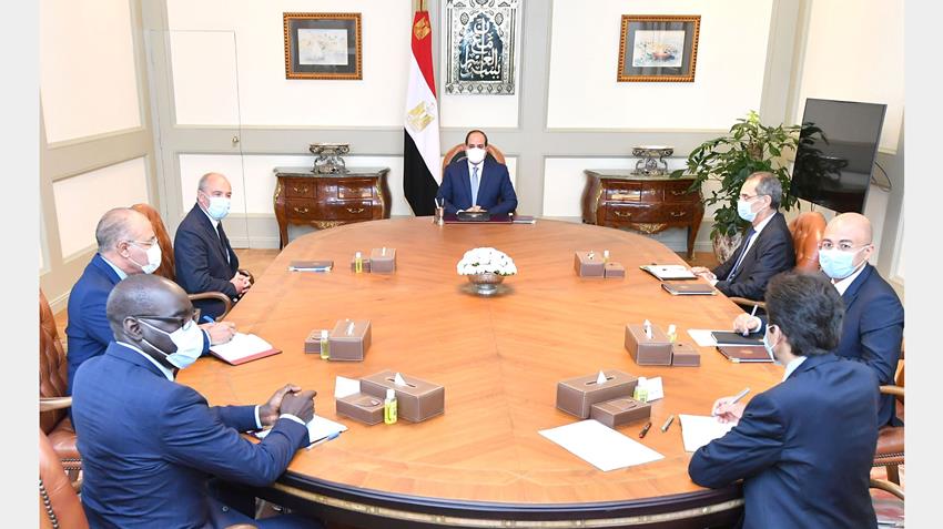 الرئيس عبد الفتاح السيسي يستقبل رئيس شركة "أورانج" العالمية للاتصالات 23/11/2020