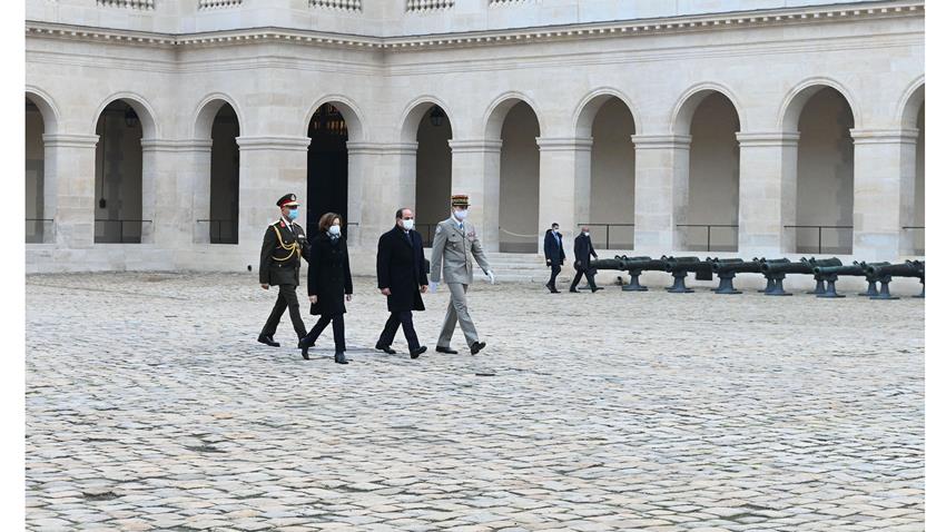الرئيس عبد الفتاح السيسي يلتقي وزيرة الدفاع الفرنسية 7-12-2020