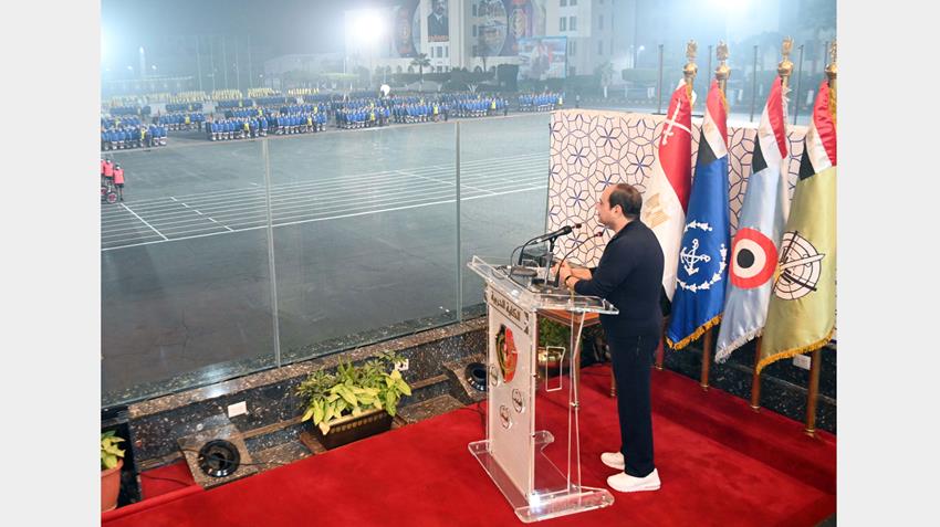 الرئيس عبد الفتاح السيسي يتفقد الكلية الحربية 12-12-2020