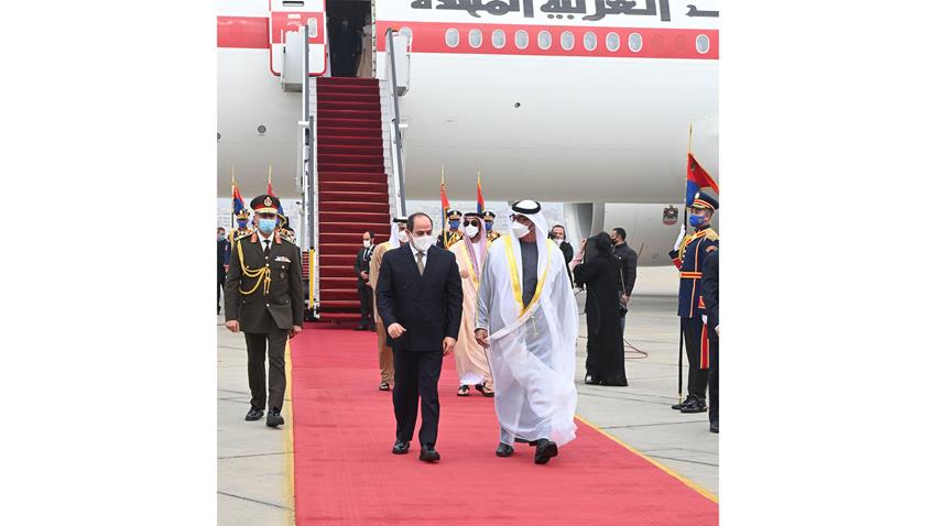الرئيس عبد الفتاح السيسي يستقبل ولي عهد أبو ظبي بقصر الاتحادية 16/12/2020