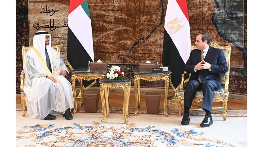 الرئيس عبد الفتاح السيسي يستقبل ولي عهد أبو ظبي بقصر الاتحادية 16/12/2020