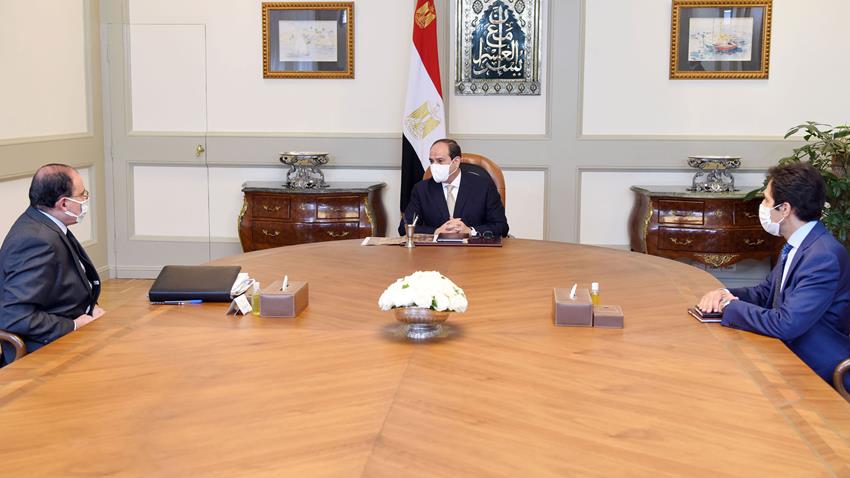 الرئيس عبد الفتاح السيسي يتابع المخطط التنفيذي للمشروع القومي لتطوير ١٠٠٠ قرية على مستوى الجمهورية 19-12-2020