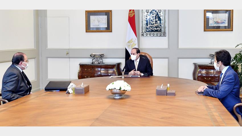 الرئيس عبد الفتاح السيسي يتابع المخطط التنفيذي للمشروع القومي لتطوير ١٠٠٠ قرية على مستوى الجمهورية 19-12-2020