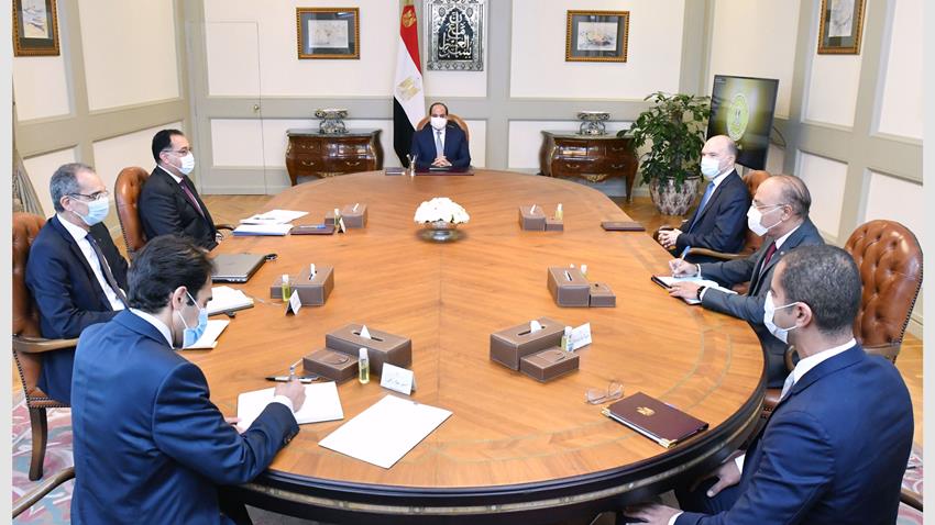 الرئيس عبد الفتاح السيسي يستقبل الرئيس التنفيذي والعضو المنتدب لمجموعة فودافون العالمية 20/12/2020