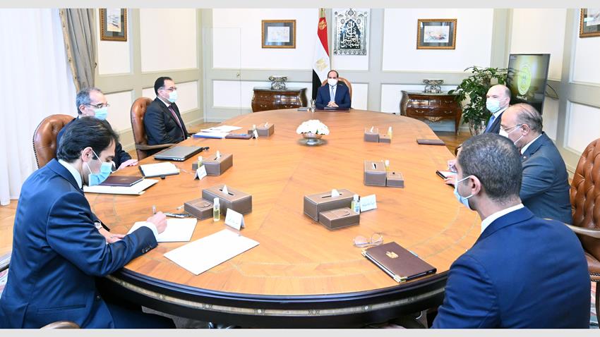 الرئيس عبد الفتاح السيسي يستقبل الرئيس التنفيذي والعضو المنتدب لمجموعة فودافون العالمية 20/12/2020