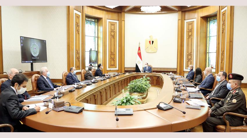 الرئيس عبد الفتاح السيسي يطلع الضوابط والاشتراطات البنائية الجديدة على مستوى الجمهورية 10-1-2021