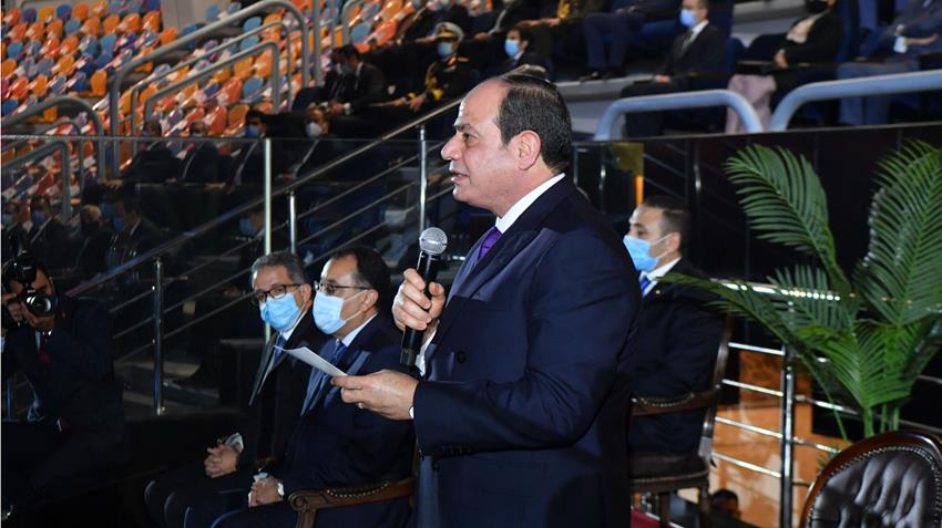 Le Président Al-Sissi inaugure le Championnat de monde de handball masculin