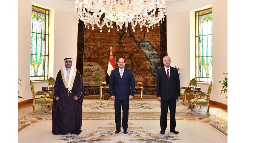 الرئيس عبد الفتاح السيسي يستقبل رئيس البرلمان العربي 16-1-2021