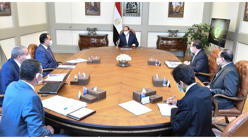 الرئيس عبد الفتاح السيسي يوجه بإنشاء مدينة متكاملة لصناعة وتجارة الذهب في مصر 16/01/2021