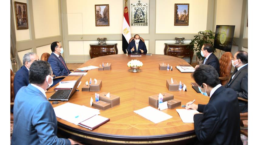 الرئيس عبد الفتاح السيسي يوجه بإنشاء مدينة متكاملة لصناعة وتجارة الذهب في مصر 16/01/2021