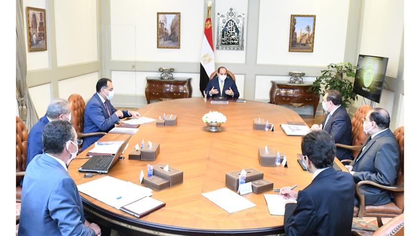 الرئيس عبد الفتاح السيسي يوجه بإنشاء مدينة متكاملة لصناعة وتجارة الذهب في مصر 16/01/2021