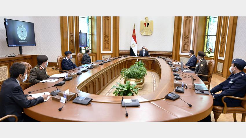 الرئيس عبد الفتاح السيسي يتابع الموقف التنفيذي للمشروع القومي مستقبل مصر