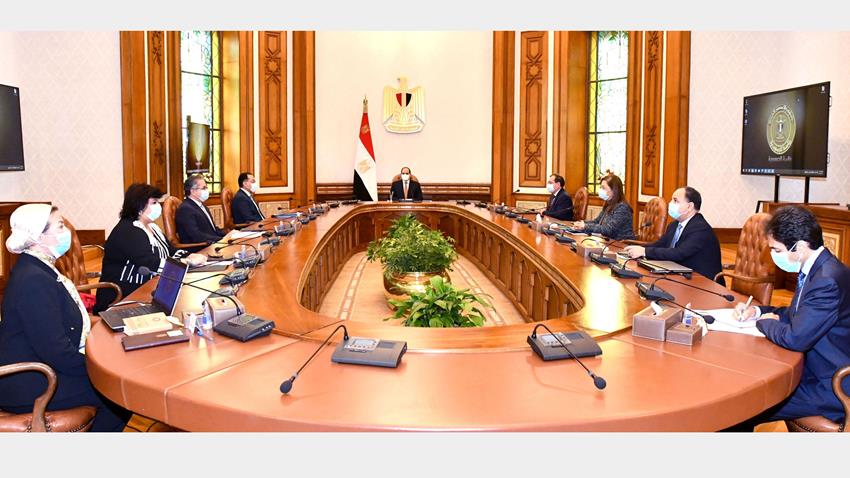 الرئيس عبد الفتاح السيسي يطلع على جهود تطوير القطاع البيئي على مستوى الجمهورية