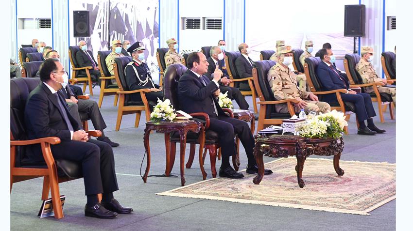 الرئيس عبد الفتاح السيسي يفتتح مشروع الفيروز للاستزراع السمكي بشرق التفريعة بمحافظة بورسعيد