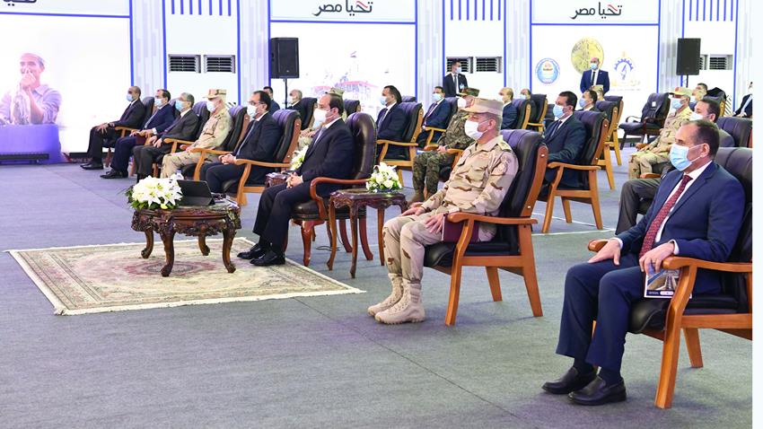 الرئيس عبد الفتاح السيسي يفتتح مشروع الفيروز للاستزراع السمكي بشرق التفريعة بمحافظة بورسعيد