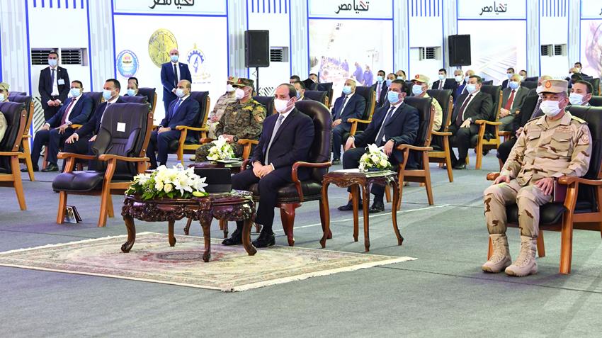 الرئيس عبد الفتاح السيسي يفتتح مشروع الفيروز للاستزراع السمكي بشرق التفريعة بمحافظة بورسعيد 23-1-2021