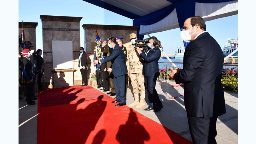 Le Président Al-Sissi inaugure le projet d'Al-Fayrouz pour la pisiculture à Port Saïd