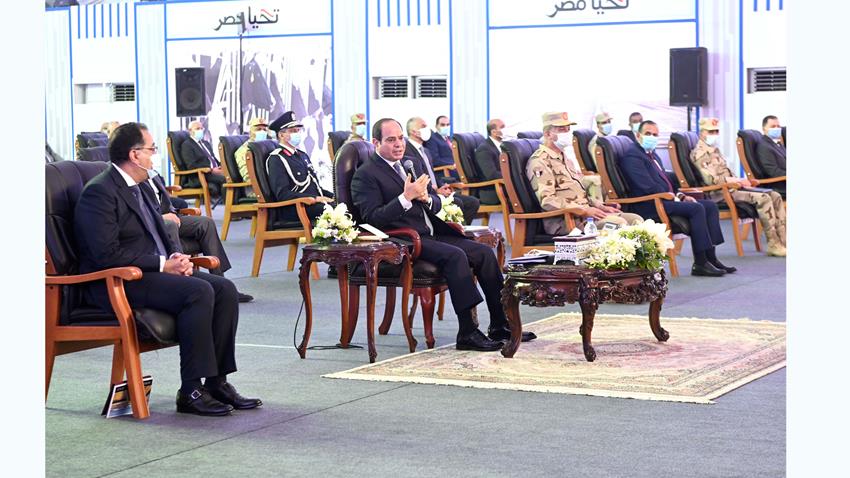 الرئيس عبد الفتاح السيسي يفتتح مشروع الفيروز للاستزراع السمكي بشرق التفريعة بمحافظة بورسعيد
