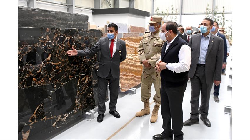 President El-Sisi Inspects New Administrative Capital