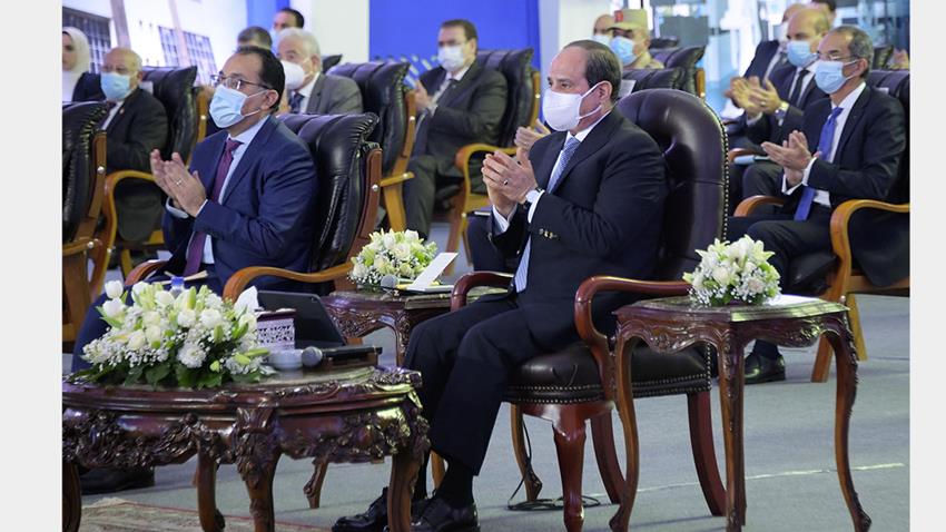 Le Président Al-Sissi inaugure le complexe médical intégré à l'Ismaïlia