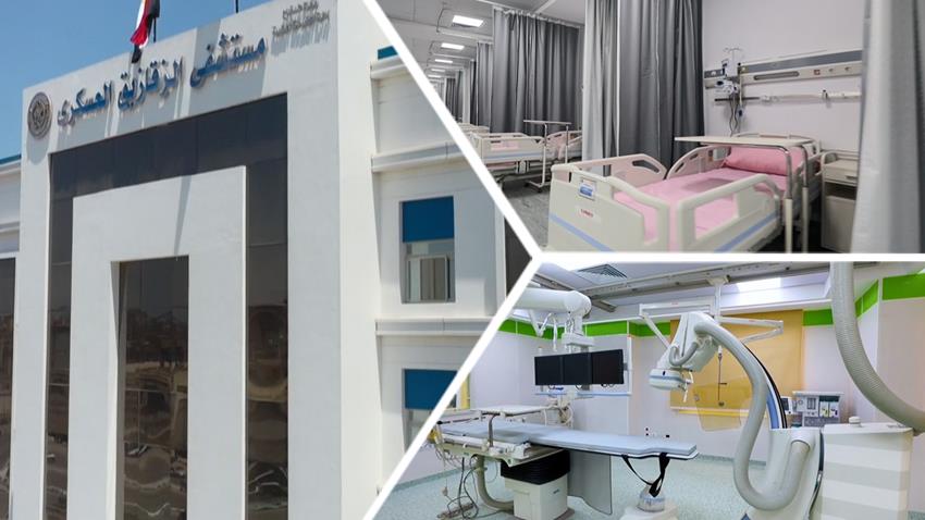 افتتاح مستشفى الزقازيق العسكري بمحافظة الشرقية