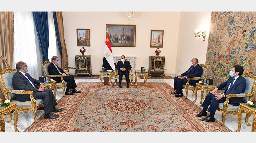 President El-Sisi Receives Pakistani Foreign Minister