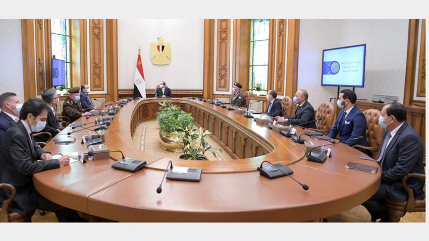 الرئيس عبد الفتاح السيسي يشدد على توطين الصناعة محليًّا بالتعاون مع الشركات الأجنبية العاملة في مصر 20-2-2021