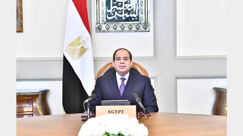 كلمة الرئيس عبد الفتاح السيسي في الدورة الثانية من منتدى أسوان للسلام والتنمية المستدامة