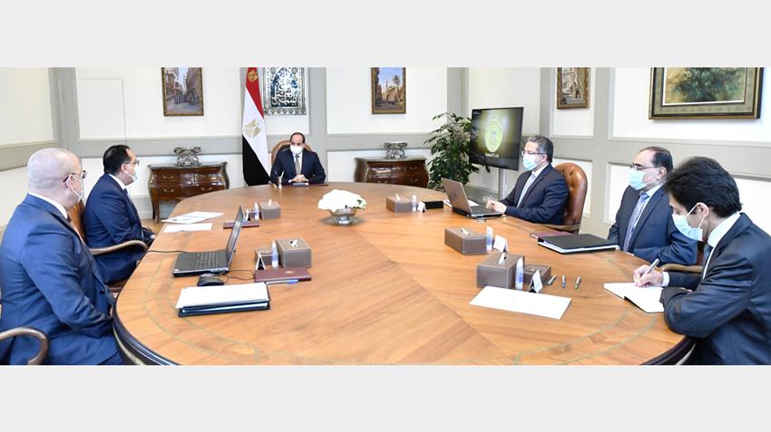 الرئيس عبد الفتاح السيسي يوجه بالاستغلال التنموي الأمثل لأصول الدولة