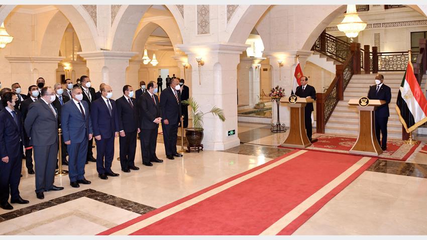 Statement by President El-Sisi at Joint Press Conference with President of the Sovereign Council