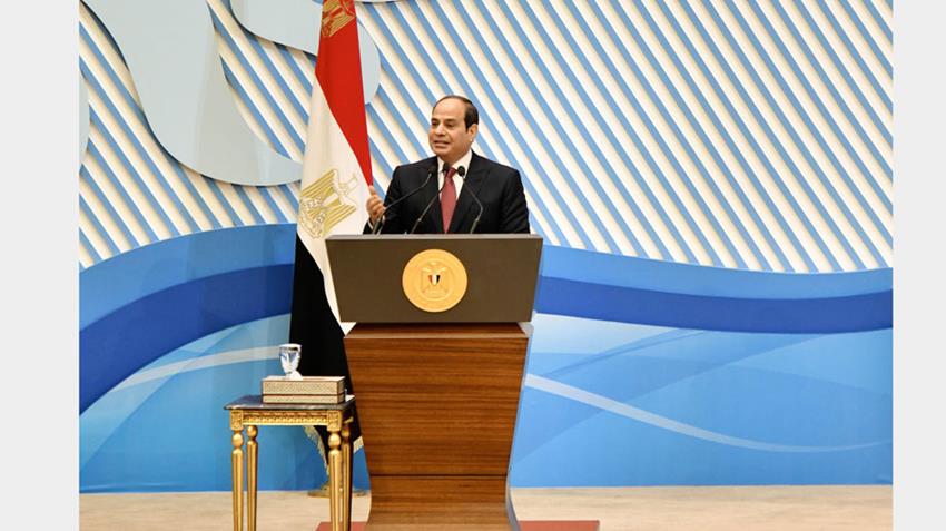 خطبة الرئيس عبد الفتاح السيسي في احتفالية المرأة المصرية والأم المثالية 21-3-2021