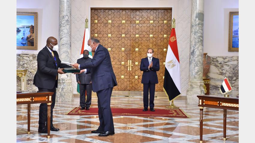 الرئيس عبد الفتاح السيسي يستقبل رئيس جمهورية بوروندي 24-3-2021